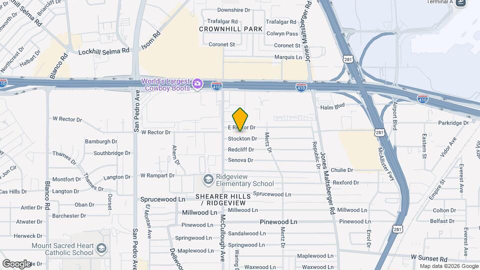 323 Stockton Dr Mapa y Detalles de la Ubicación