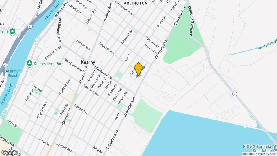 476 Hickory St, Unit 2 Map and Location Details