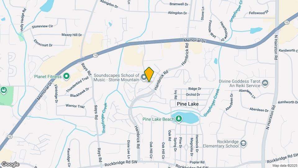 4363 Thunderfork Ln Map and Location Details