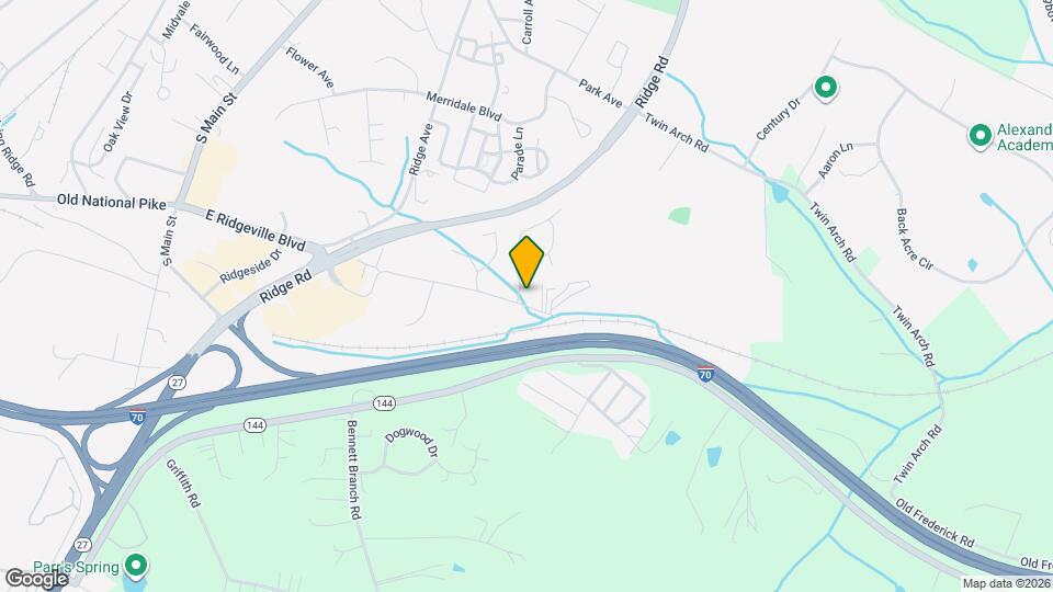 1405 Conestoga Ct Map and Location Details