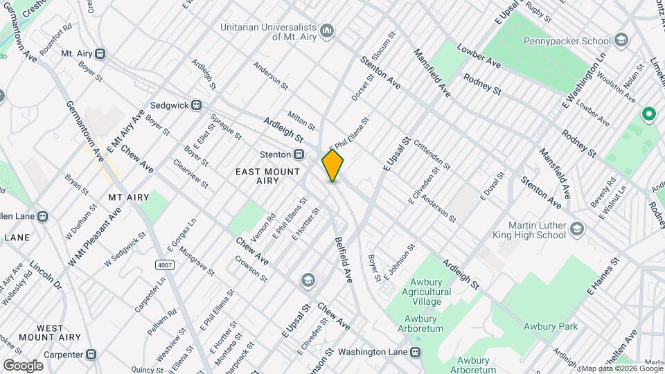 6631 Blakemore St Map and Location Details