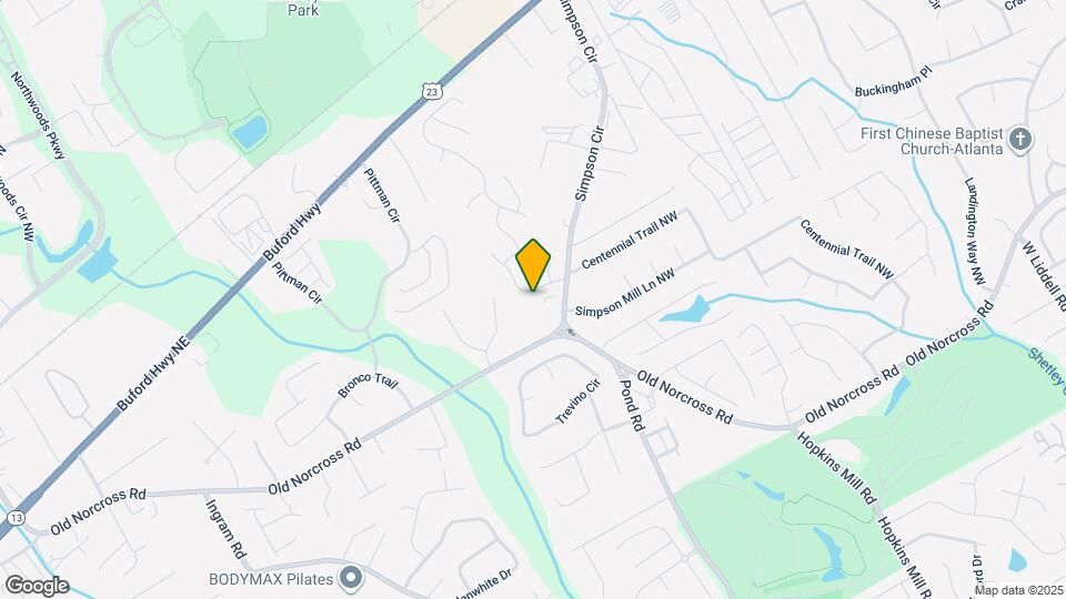 2630 Cambridge Park Dr NW Map and Location Details
