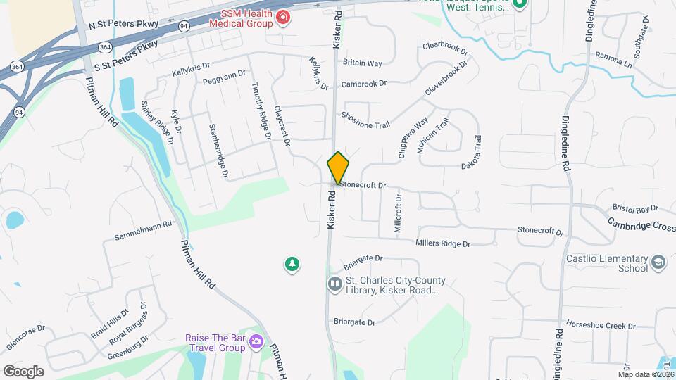 2 Stonecroft Ct Map and Location Details