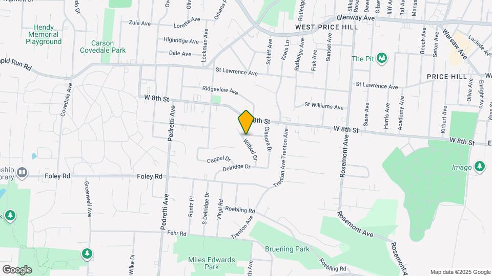 758 Wilbud Dr, Unit Apartment 1 Map and Location Details