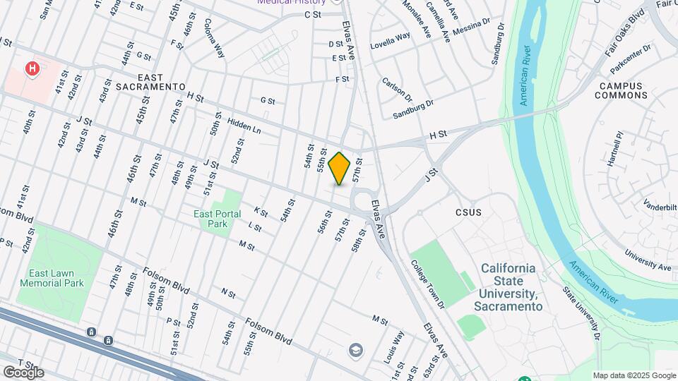 925 56th St Map and Location Details