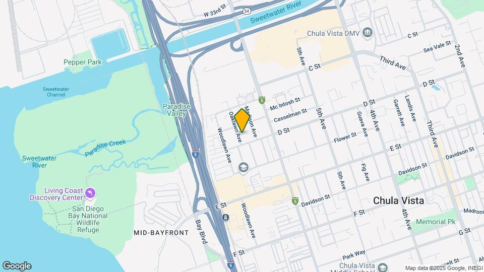 85 Oaklawn Ave Mapa y Detalles de la Ubicación