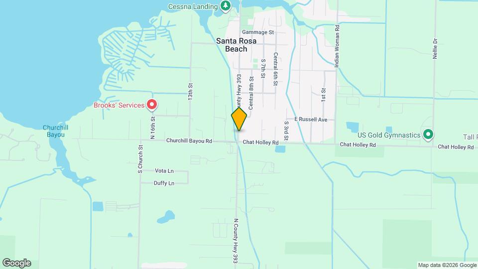 1030 N County Hwy 393 Map and Location Details