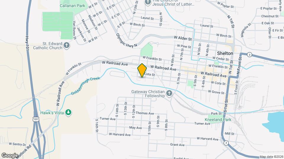 215 S 11th St Map and Location Details