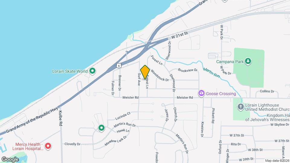 2902 Forest Ln Mapa y Detalles de la Ubicación