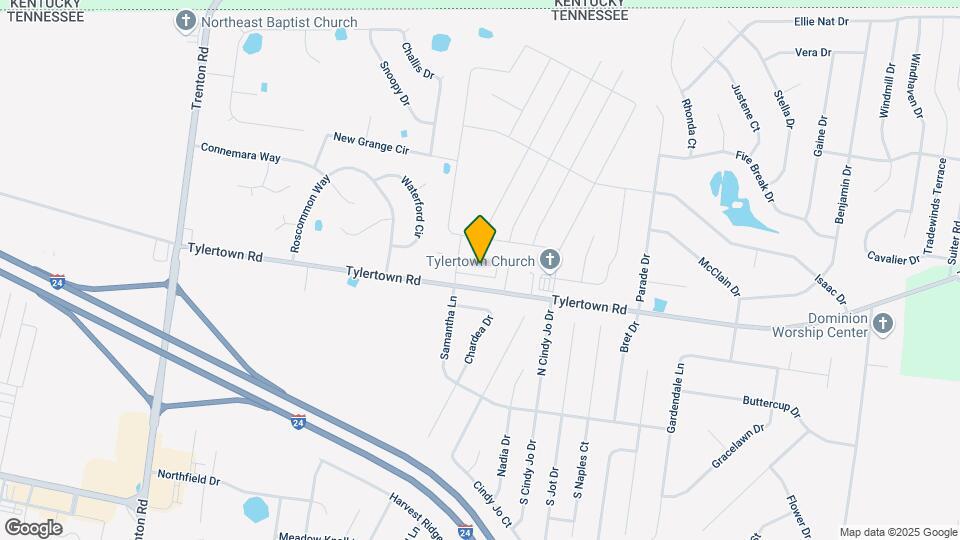 345 Fallow Cir Map and Location Details