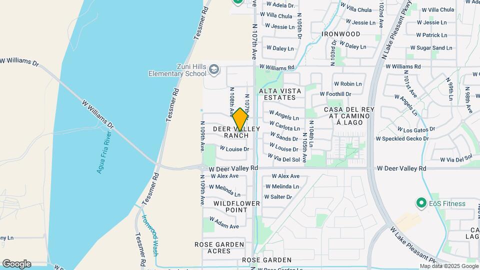 10760 W Sands Dr Map and Location Details