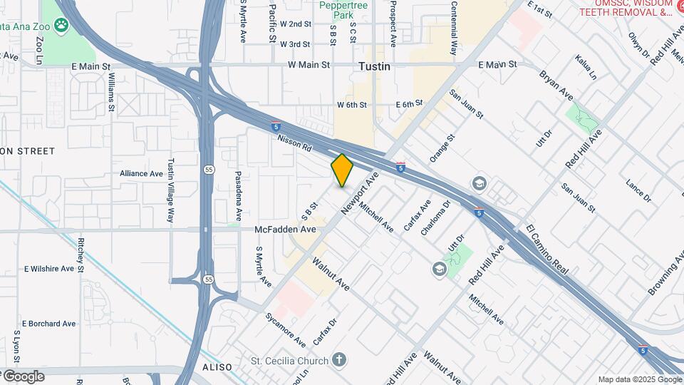 Tustin Terrace Apartments Map and Location Details
