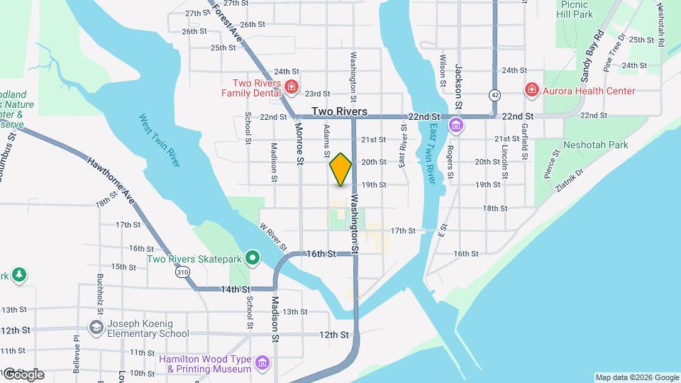 1511 19th St Map and Location Details