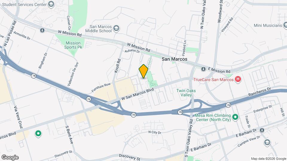 201 Westlake Dr, Unit 1535 Mapa y Detalles de la Ubicación