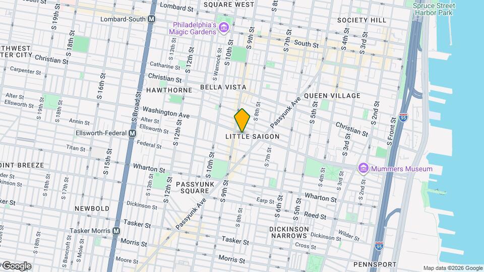 826 Washington Ave Map and Location Details