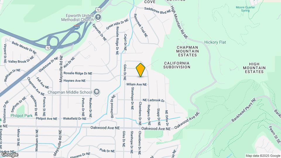 2014 Haynes Ave NE Map and Location Details