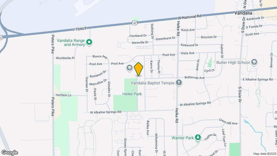 660 Randler Ave Map and Location Details