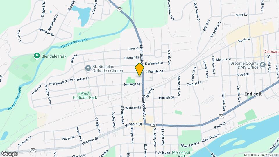 209.5 N Nanticoke Ave Map and Location Details
