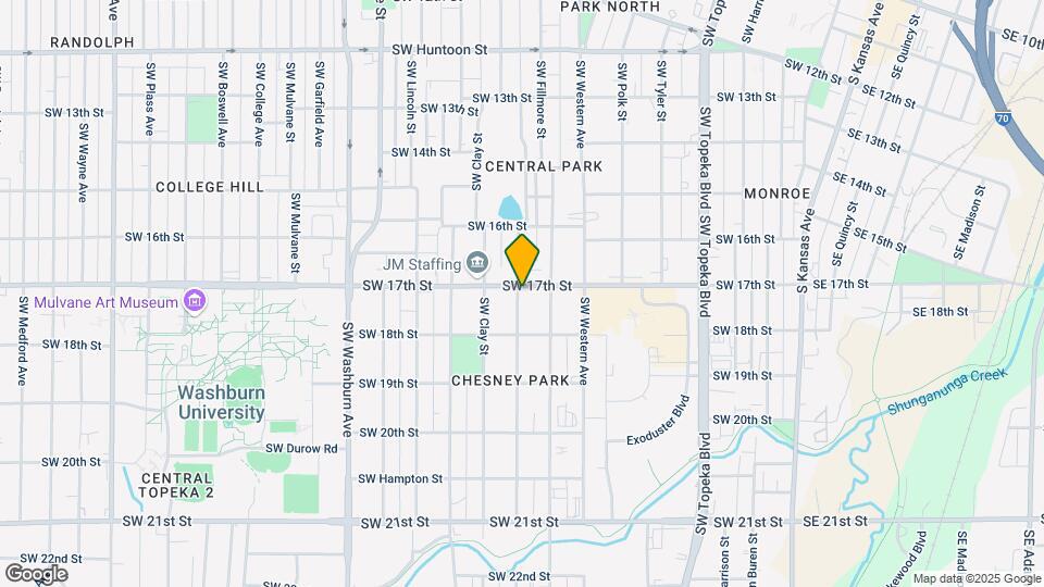 1702 SW Central Park Ave Map and Location Details