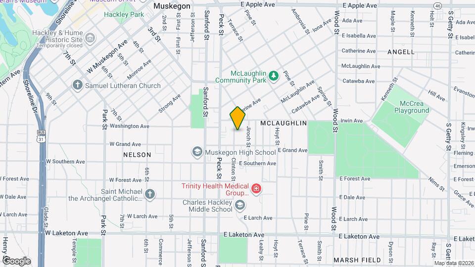 1450 Clinton St Map and Location Details