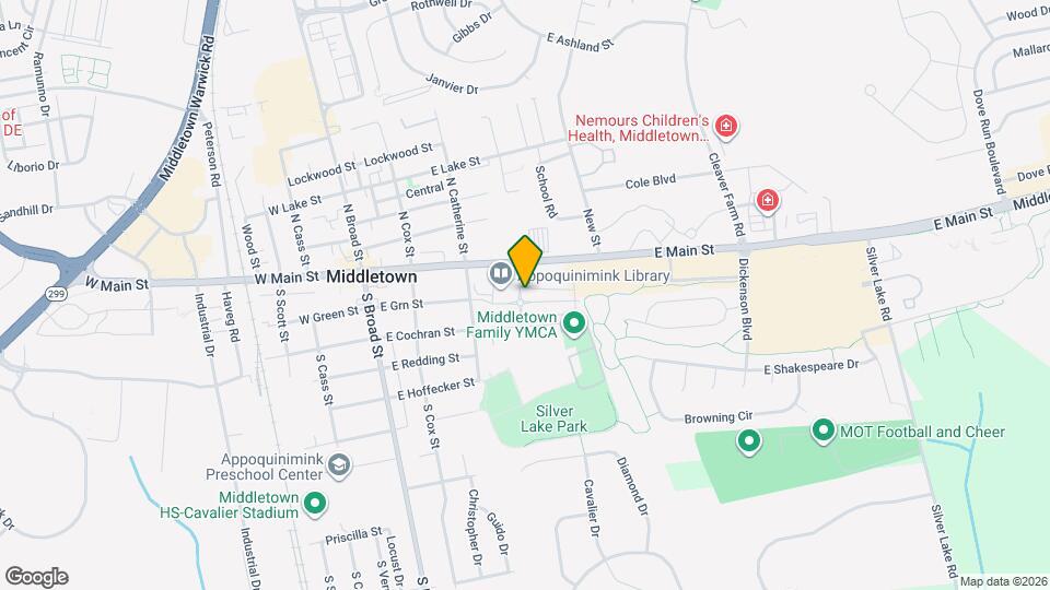 303 E Grn St Map and Location Details