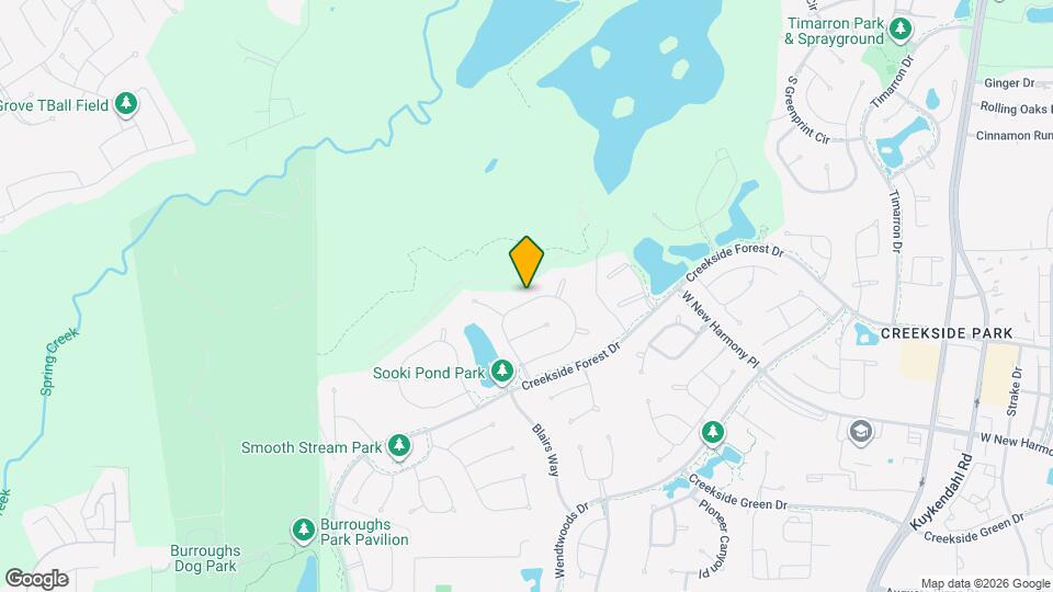 79 N Curly Willow Cir Map and Location Details