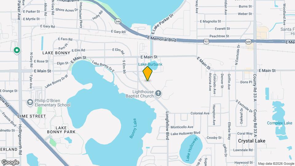 425 Burbank Ave Map and Location Details