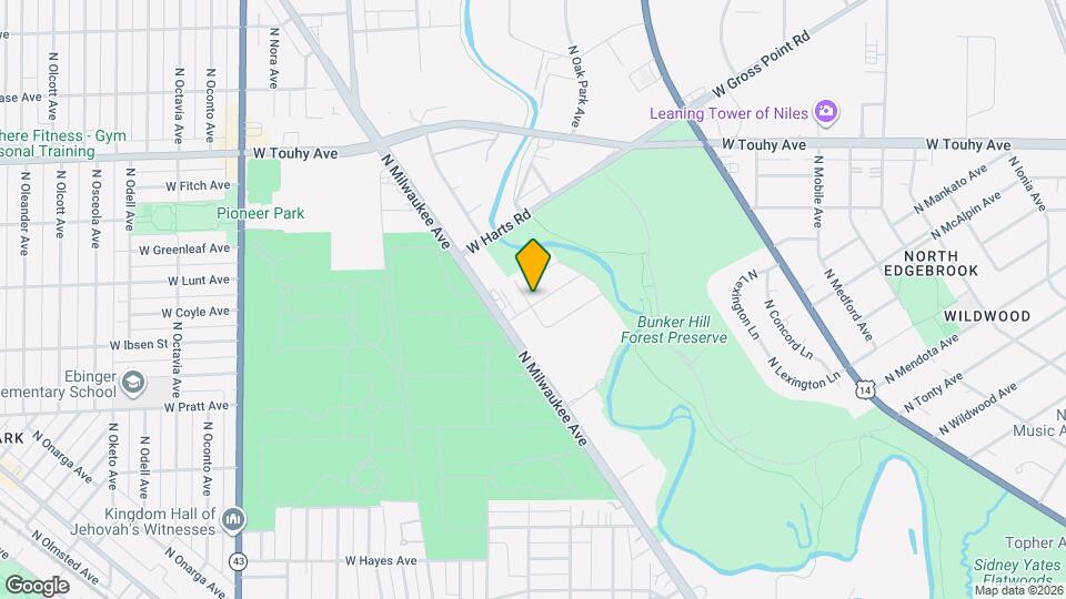 6556 W Ebinger Dr Map and Location Details
