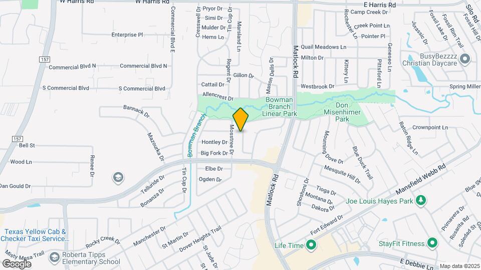 807 W Lonesome Dove Trail Mapa y Detalles de la Ubicación