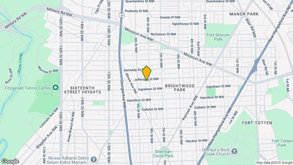 5320 8th St NW Map and Location Details