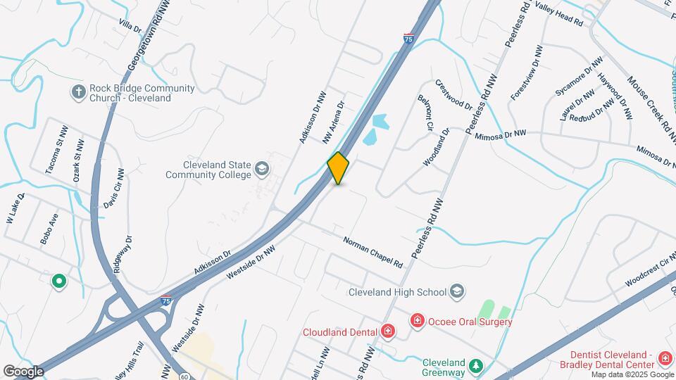 3420 Westside Dr NW Map and Location Details