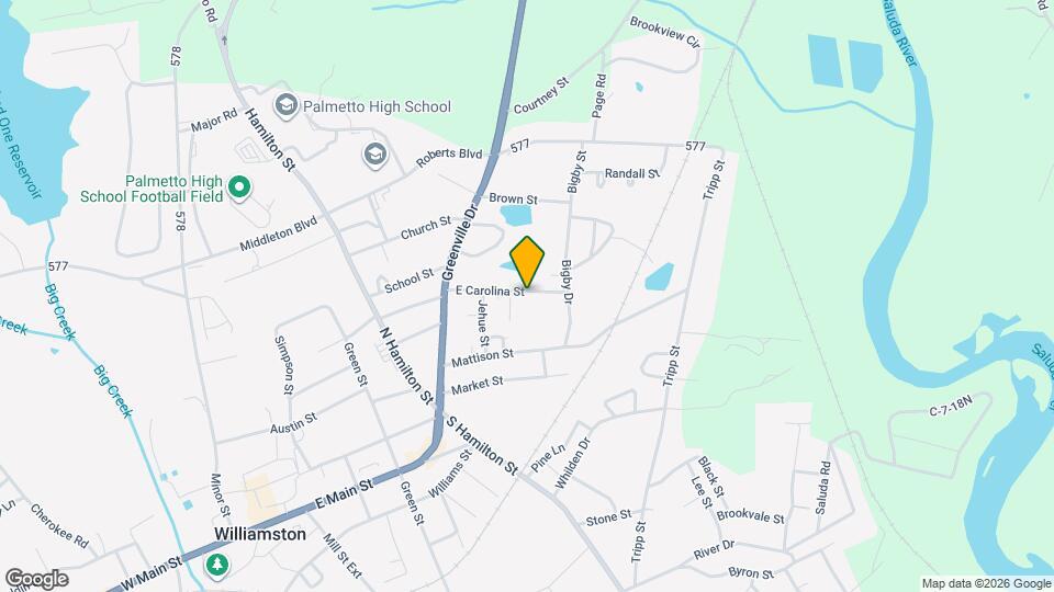 310 E Carolina St Map and Location Details