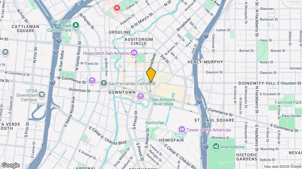 212 Losoya St Map and Location Details