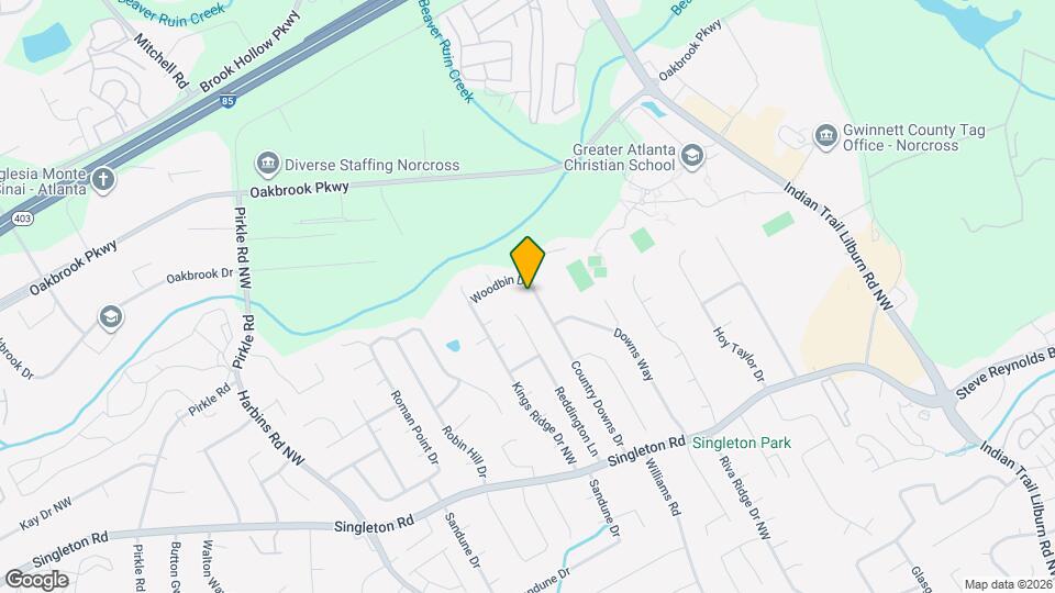 1510 Country Downs Dr Map and Location Details