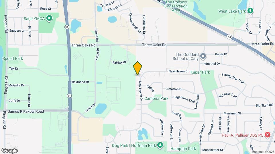 518 New Haven Dr Map and Location Details