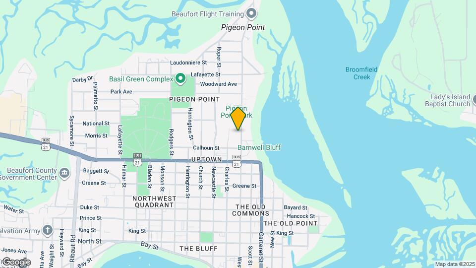 1414 Pigeon Point Rd Map and Location Details
