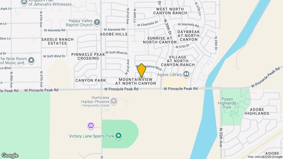 4033 W Camino Vivaz Map and Location Details