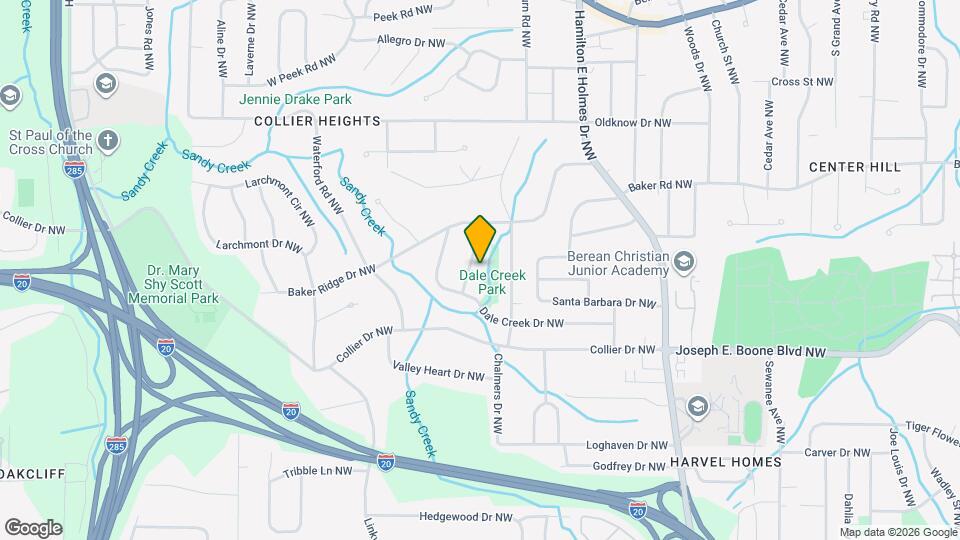 417 Forrest Ridge Dr NW Map and Location Details