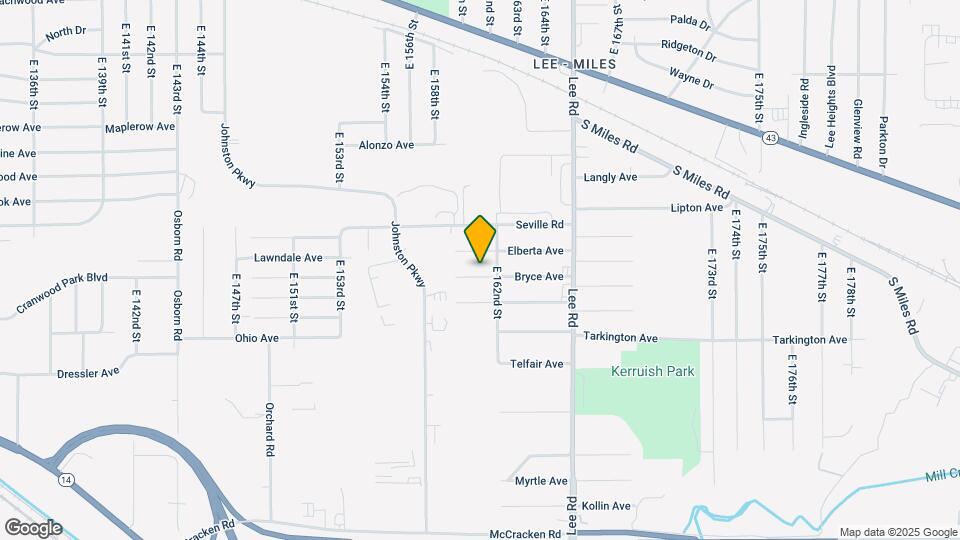 16009 Bryce Ave Map and Location Details