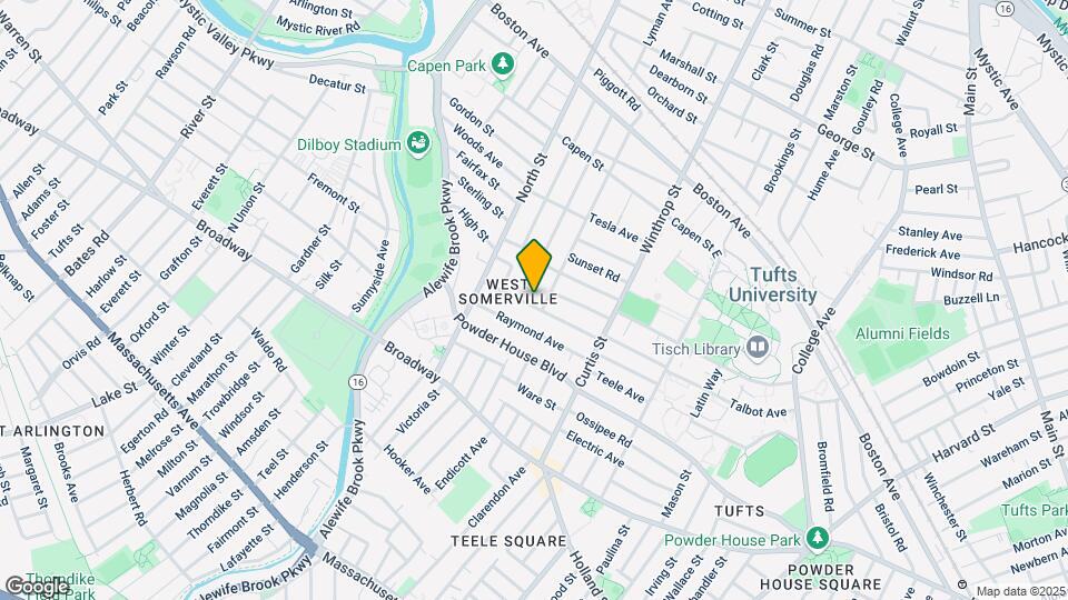 63 Conwell Ave, Unit 3 Mapa y Detalles de la Ubicación
