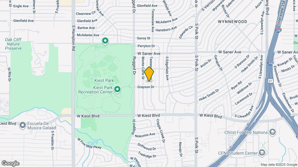 3319 Tennessee Ave Map and Location Details