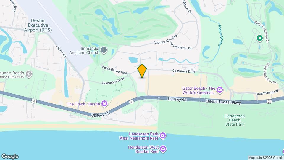 4201 Indian Bayou Trail Map and Location Details