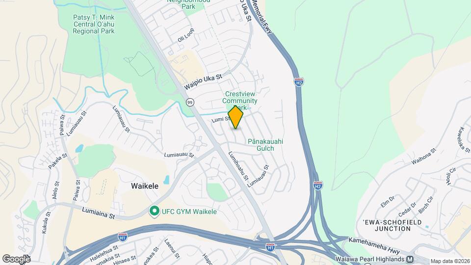 94-872 Lumiholoi St, Unit 1208 Map and Location Details