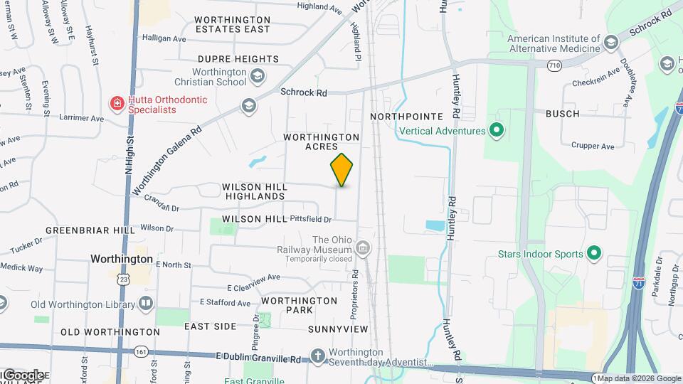 1166 Eastfield Rd, Unit 1166 Map and Location Details