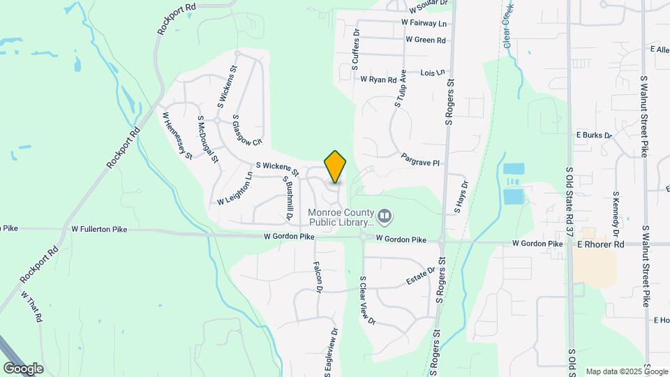 1408 W Rockcrest Dr Map and Location Details