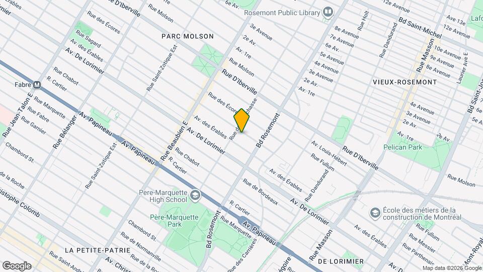 5982-5988 Louis-Hemon St Map and Location Details