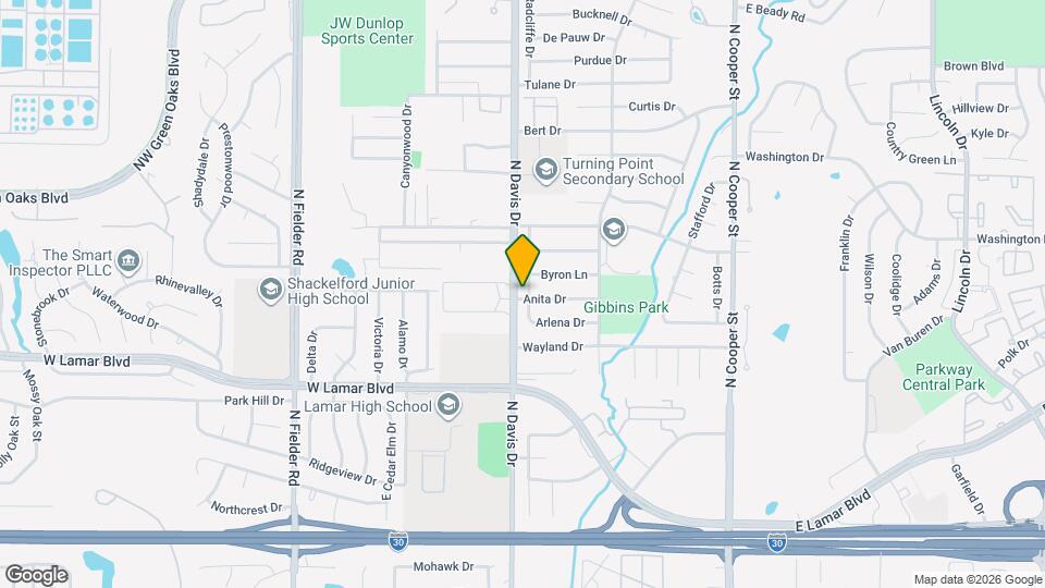 2100 Arlena Dr Map and Location Details