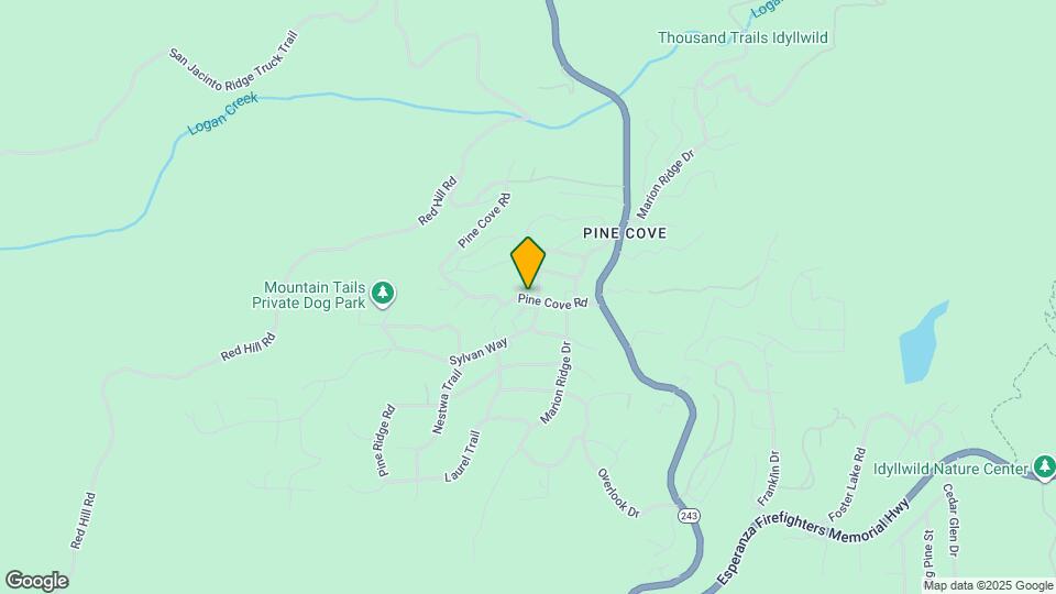 52740 Pine Cove Rd Map and Location Details