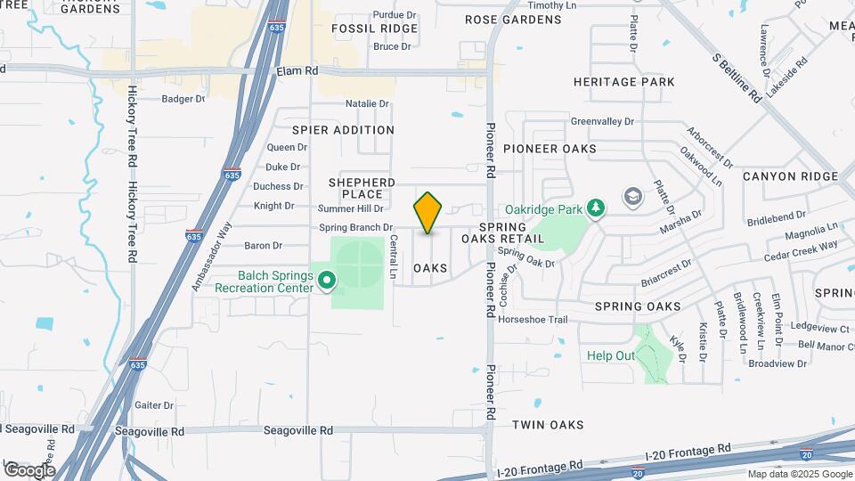 4209 Culmer Ln Map and Location Details