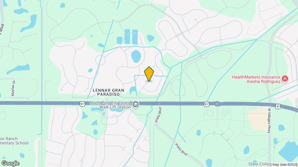 20176 Tesoro Dr Map and Location Details